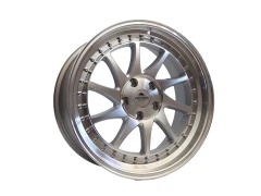 Forzza Space 8,5x18 5x120 ET35 72,56 Silver Face Machined