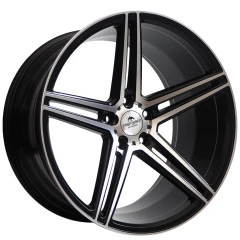 Forzza Bosan 8,5x19 5x112 ET25 66,45 Black Matt Face Machined