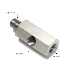 Oil pressure sensor adapter 1/8NPT