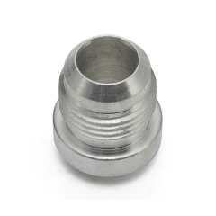 AN8 nipple for welding (aluminum)