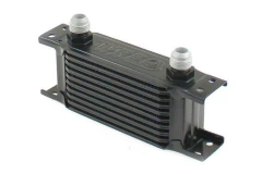 TurboWorks Oil Cooler Slim Line 10-rows 140x75x50 AN8 Black