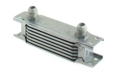 TurboWorks Oil Cooler Slim Line 7-rows 140x50x50 AN8 Silver