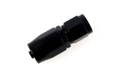 Swivel fitting straight AN4 Black