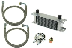 Setrab Oil Cooler Kit 13-rows 190x100x50 AN10 Silver