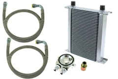 Setrab Oil Cooler Kit 34-rows 190x265x50 AN10 Silver