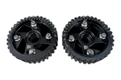 Brian Crower Adjustable Cam Gears - Black Anodize (Honda B Series) - Pair BC8801B