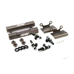 DeatschWerks Fuel rail with injectors 2200cc STI 04-06, Legacy GT