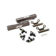 DeatschWerks Fuel rail with injectors 1500cc WRX 02-14, STI 07-15, Legacy GT 07-12