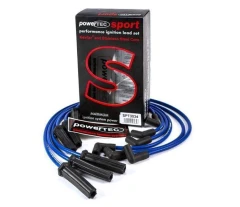 PowerTEC Ignition Leads CHEVROLET CAMARO IMPALA TRANS SPORT V6 88-97 BLUE
