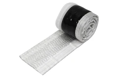 TurboWorks Heat resistance hose cover 25mm x 1m Black