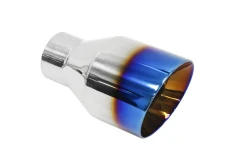 Exhaust Tip 102mm enter 60mm Polished Burn