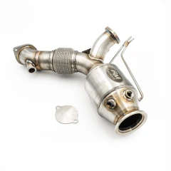 Downpipe BMW G30 540d B57 +KATALIZATOR HJS 200 cpsi EURO 6 RM-Motors