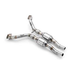 Downpipe AUDI A6 S6 Allroad C5 2.7 T + KATALIZATOR Euro 3 100 cpsi RM-Motors