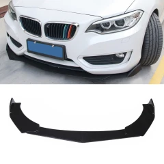 Universal Front Splitter Spoiler Body Kit Black V5