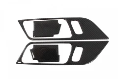 Carbon wrap door handle bowl Ford Mustang 15-19 ramki klamki wewnętrznej Ford Mustang 15-19