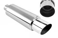 Rear Muffler TurboWorks 89mm inlet 51mm