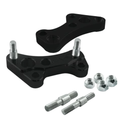 STAGE 3 BMW E46 +25% Torsion Adapters (Black)