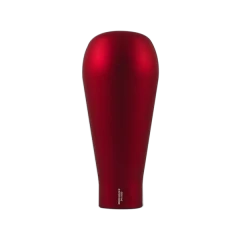 Long red aluminum knob