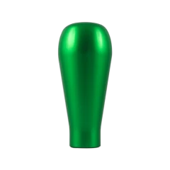 Long green aluminum knob