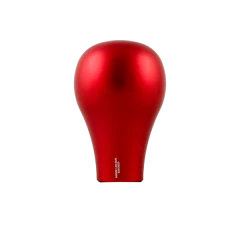 Short red aluminum knob