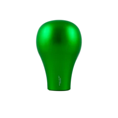 Short green aluminum knob