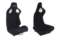 Racing seat GLOCK BLACK FABRIC - Damaged