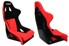 Racing Seat Bimarco Cobra PRO Welur Red-Black FIA