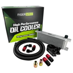 Oil cooler kit with thermostat 260x100 (13-row) CPE FigerSPEC