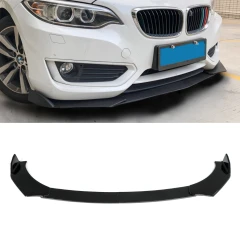 Universal Front Splitter Spoiler Body Kit Black V1