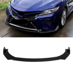 Universal Front Splitter Spoiler Body Kit Black V1