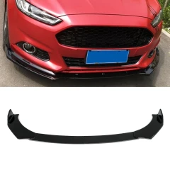 Universal Front Splitter Spoiler Body Kit Black V1