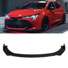 Universal Front Splitter Spoiler Body Kit Black V1