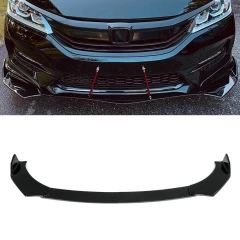 Universal Front Splitter Spoiler Body Kit Black V1