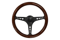 Steering wheel 350mm Wood Black