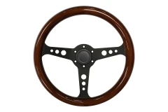 Steering wheel 350mm Wood Black