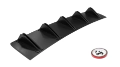 Universal Car Rear Bumper Diffuser Black