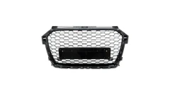 Sport Grille All Gloss Black suitable for AUDI A1 (8X) Sportback Hatchback Facelift 2015-2019