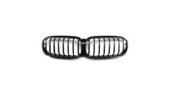 Sport Grille Single Line Gloss Black suitable for BMW 5 (G30, F90) Sedan (G31) Touring Facelift 2020-now