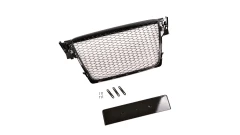 Sport Grille Gloss Black W/PDC suitable for AUDI A4 B8 (8K) Sedan Avant Pre-Facelift 2008-2012