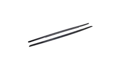 Sport Side Skirts Extensions Gloss Black suitable for BMW 5 (F10) Sedan (F11) Touring 2009-2016