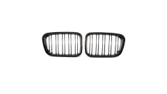 Sport Grille Dual Line Gloss Black suitable for BMW 3 (E46) Sedan Compact Touring Pre-Facelift 1998-2001