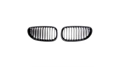 Sport Grille Single Line Gloss Black suitable for BMW 5 (E60) Sedan (E61) Touring 2003-2010