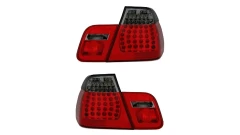 Tail Lights LED Red Smoke suitable for BMW 3 (E46) Sedan Facelift 2001-2005