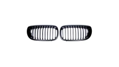 Sport Grille Single Line Matt Black suitable for BMW 3 (E46) Coupe Convertible Facelift 2003-2006