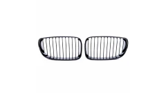 Sport Grille Single Line Matt Black suitable for BMW 1 (E81, E87) Hatchback 1 (E88) Convertible 1 (E82) Coupe Facelift 2007-2011