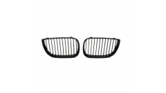 Sport Grille Single Line Matt Black suitable for BMW 1 (E81, E87) Hatchback 1 (E88) Convertible 1 (E82) Coupe Pre-Facelift 2004-2007