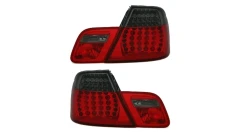 Tail Lights LED Red Smoke suitable for BMW 3 (E46) Coupe Facelift 2003-2006