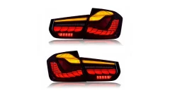 Tail Lights Dynamic LED Smoke suitable for BMW 3 (F30, F80) Sedan 2013-2018