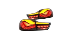 Tail Lights Dynamic LED Smoke suitable for BMW 4 (F32, F82) Coupe 4 (F33, F83) Convertible 2013-now