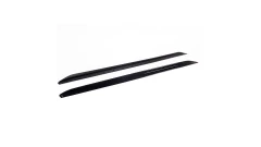 Sport Side Skirts Extensions Gloss Black suitable for BMW 3 (G20) Sedan (G21) Touring 2018-now